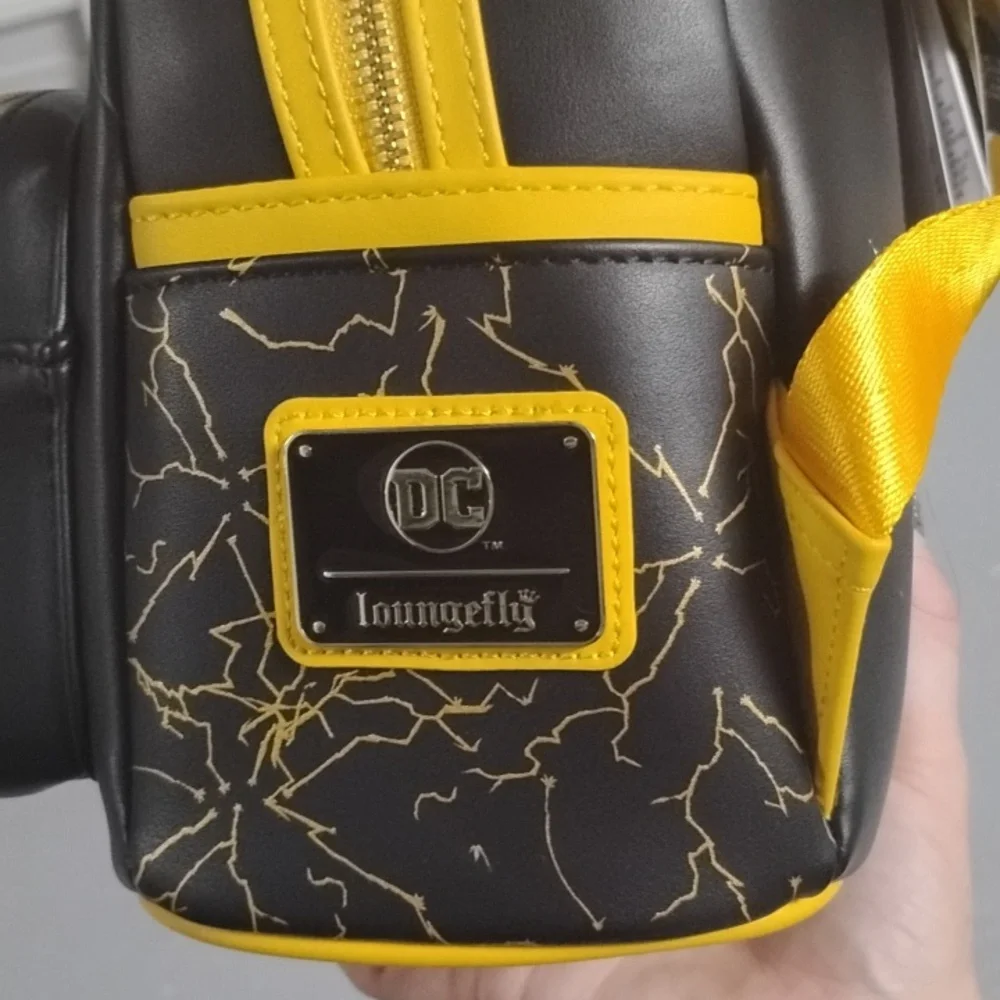 Loungefly black Adam mini backpack